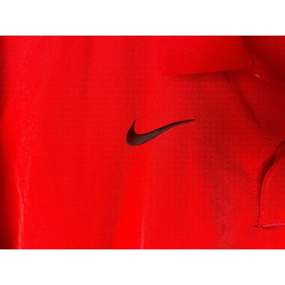 Nike Georgia Bulldogs On Field Pocket Polo Shirt Red Black Size XL